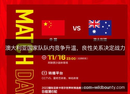 澳大利亚国家队队内竞争升温，良性关系决定战力